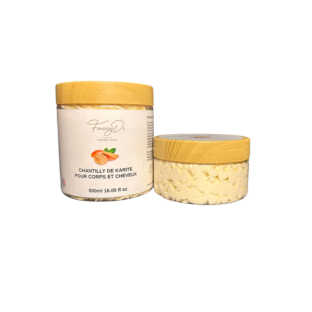 CHANTILLY DE KARITÉ POUR CORPS ET CHEVEUX - FannyDi Cosmétique